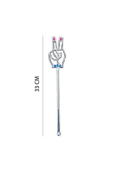 Niyet Asa - Parti - Karnaval - 3 Adet - 33cm