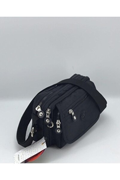 MEGA ÇANTA حقيبة كروس نسائية سوداء مقاومة للماء من ميجا