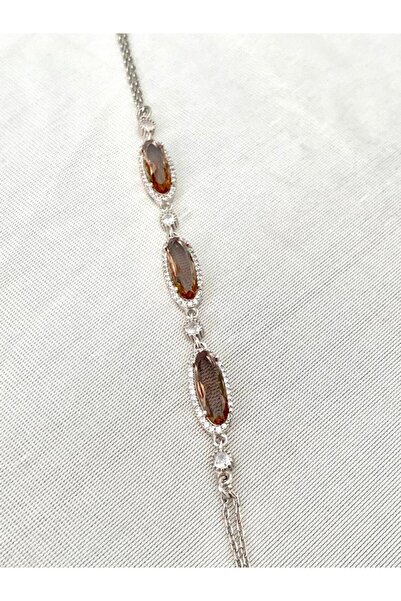 Doğan Silver 925 AYAR GÜMÜŞ RODYUMLU ZULTANİT TAŞLI BİLEKLİK DGN21564