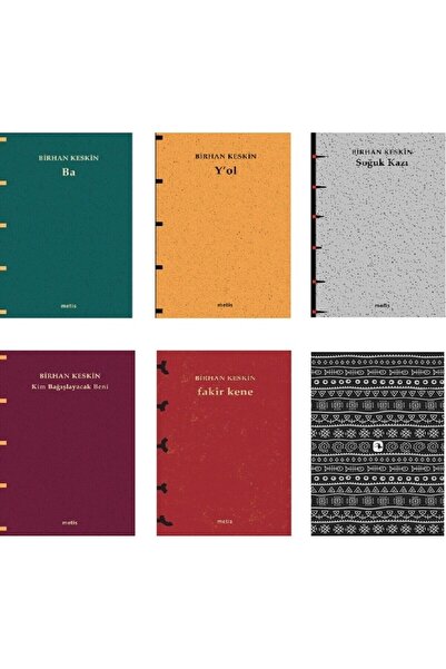 Metis Yayınları Yol - Ba - Soğuk Kazı - Fakir Kene - Kim Bağışlayacak Beni? - metis defter / - Birhan Keskin