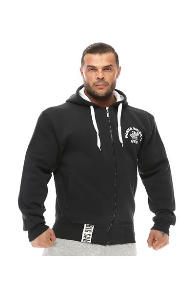Big Sam Anthracite Winter Zippered Hooded Tracksuit 3554