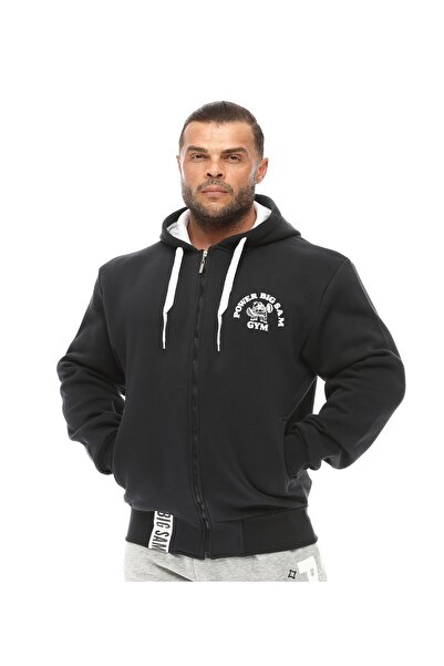 Big Sam Anthracite Winter Zippered Hooded Tracksuit 3554