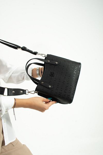 Just Polo New Season Women's Hand and Shoulder Bag Black