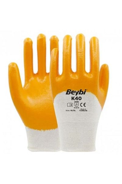 Beybi Beybi̇ K40 Cotton Nitrile Gloves