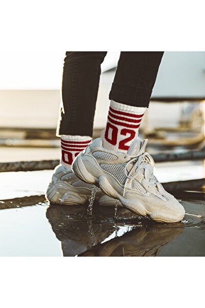 Esinti 5 Colorful Patterned Long Sports Socks - Men's and Women's