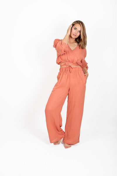 Botex Μουσελίνα Crop Top