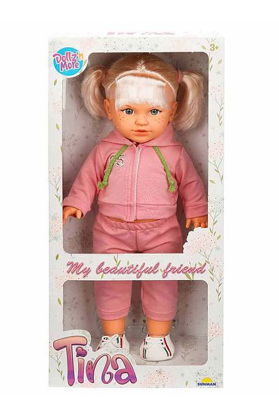 Sunman Tina Sporty Baby 45 Cm Pink