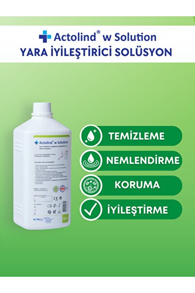 Actolind W Solutıon 1 Lt - Yara Iyileştirme Solüsyonu 2'li