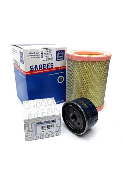 Genel Markalar Renault Toros R12 1400 Hava Ve Yağ Filtresi Bakım Seti 2'li Uyumlu