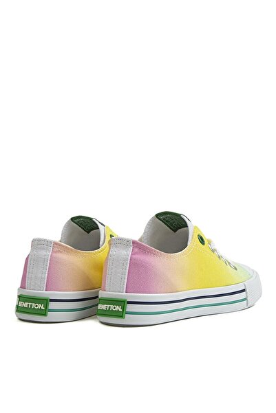 Benetton Sarı Kız Çocuk Sneaker BN-30188