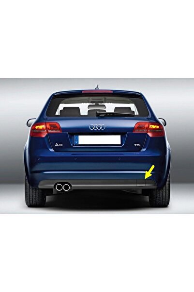 Bisra Audi A3 Sportback 2009-2012 Arka Tampon Çeki Demiri Kapağı 8p0807441c