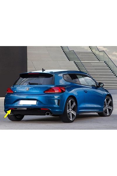 AFT Vw Scirocco R-line 2015-2018 Rear Bumper Left Reflector 1k8945105b