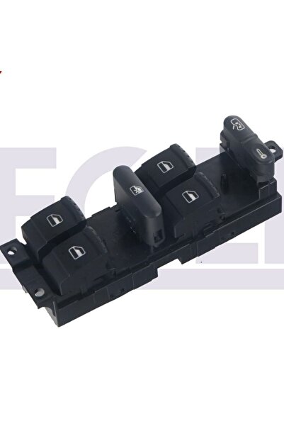 Genel Markalar Volkswagen Bora Sol Dörtlü Cam Açma Düğmesi Anahtarı Kırmızı 1...