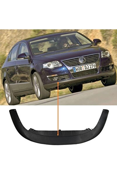 DPA Vw Volkswagen Passat B6 2006-2011 Uyumlu Ön Tampon Altı Spoyleri Karlık E...