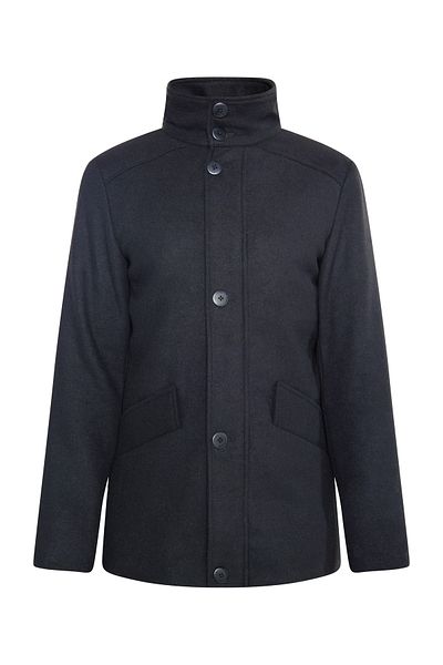 Dreimaster Klassik Übergangsjacke aus Wollgemisch baradello
