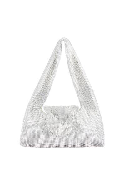 Faina Schultertasche aus Kristallen imane