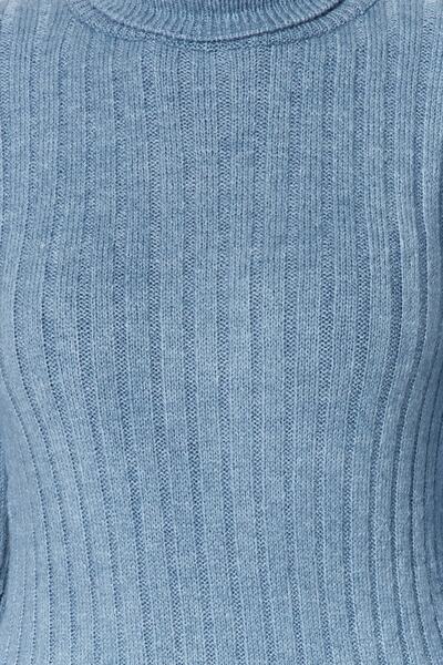 Trendyol Collection Blue Soft Textured Basic Knitwear Sweater TWOAW20FV0133