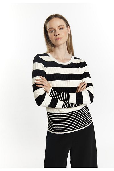 Dreimaster Klassik Strickpullover baradello