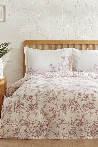 Karaca Home Reese Cotton Double Pique Set - Powder