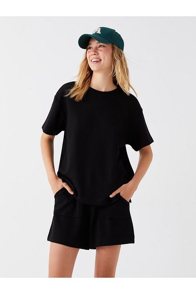 LC Waikiki Comfortable Molded Women's Shorts with Elastic Waist