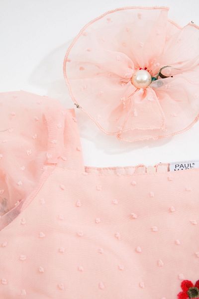 PAULMARK Girl's Flower Patterned Dress