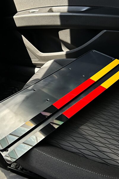 Pleksimanya Pleksi Alman Bayraklı Plakalık