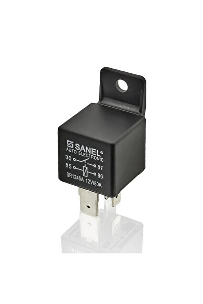 Genel Markalar Sanel Sr 1245 80 Amper 12 Volt Güçlendirilmiş Role