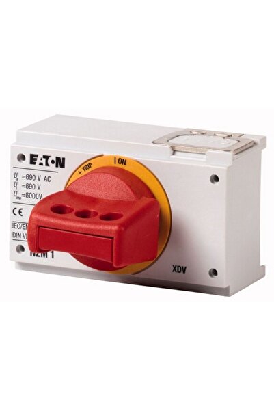 Eaton NZM1-XDVR Kompakt Şalter Aksesuarı: Döner Kurma Kolu-Kırmızı NZM1