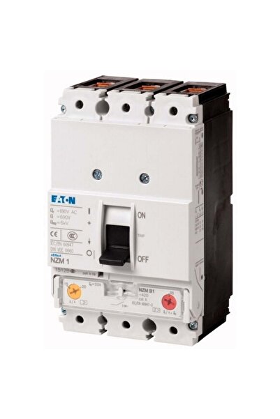 Eaton NZMB1-A50 Kompakt Şalter (Ayarlanabilir termik-manyetik korumalı) 3x50A...