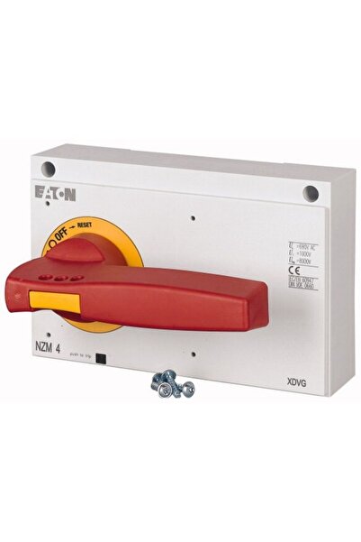 Eaton NZM4-XDVR Kompakt Şalter Aksesuarı: Döner Kurma Kolu-Kırmızı NZM4