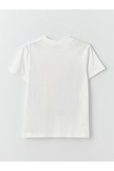 LC Waikiki Crew Neck Printed Short Sleeve Boys' T-Shirt