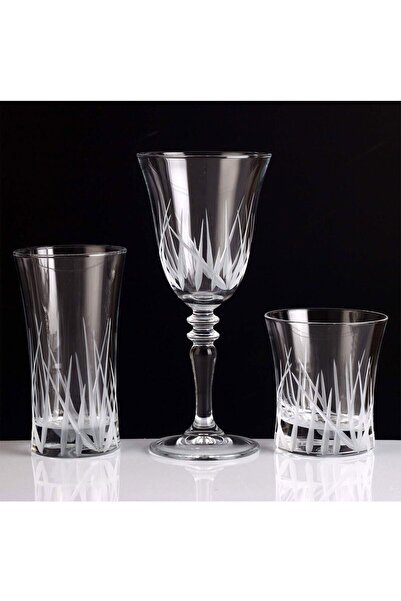 Paşabahçe Yeşim 18 Parça Bardak Seti 18 Parça Sofra Takımı