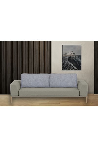 AYPETEKS Cutie de lenjerie albastră topită Model de scaun Husă de pernă pentru spătar Set de grădină Husă de pernă de dimensiuni mari