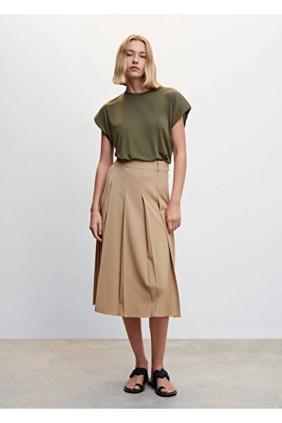 MANGO Woman Oversize Modal T-Shirt