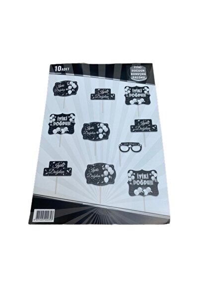 MFM La mulți ani, banner de mână cu balon de conversație gri pentru ziua de n...