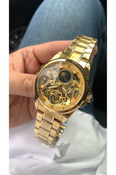 COMMES Brand Winding Automatic Men's Wristwatch