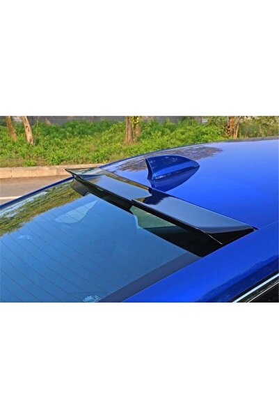PSD Honda Civic Fe M4 Style - Cam Üstü 2021-2023 Spoiler BOYASIZ (Plastik)