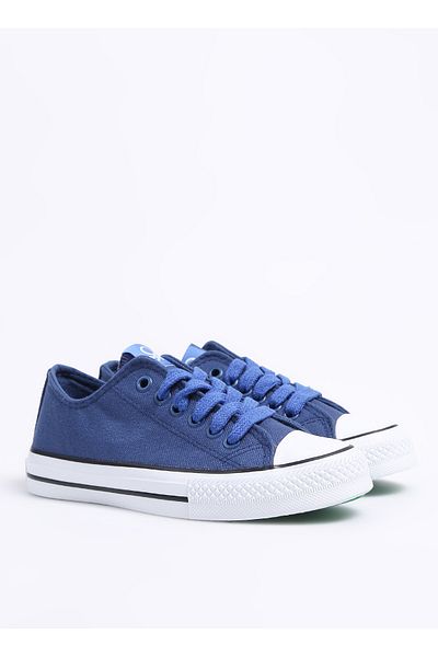 Benetton Navy Blue Women's Sneakers BN-30196