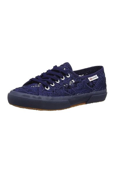 Superga best sale navy womens