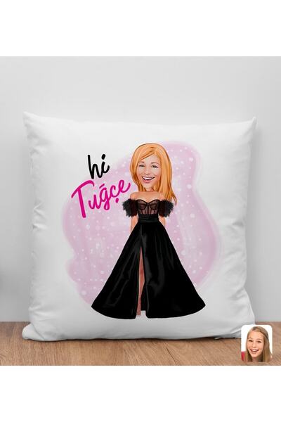 Bk Gift Kişiye Özel . Karikatürlü Beyaz Yastık-3, . Filmi, . Hediyelik Eşya, ...