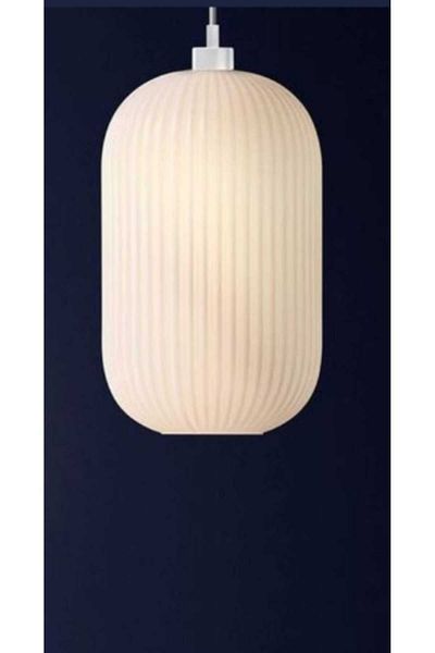 demet habek mylights MYLIGHTS Modern Opal Pendant Lamp 0 Chandelier - 20cm Bronze Hanging Sports Single Chandelier Living Room Hallway