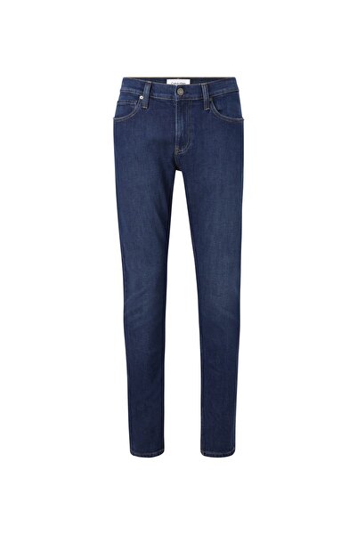 Calvin Klein Normal Bel Normal Paça Slim Fit Mavi Erkek Denim Pantolon K10K1114561BJ