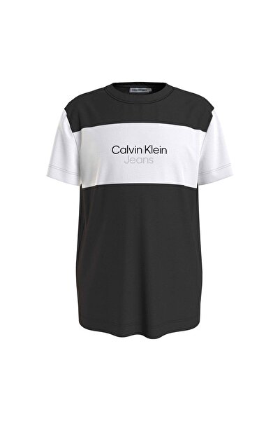 Calvin Klein تي شيرت رجالي أسود عادي IB0IB01771BEH