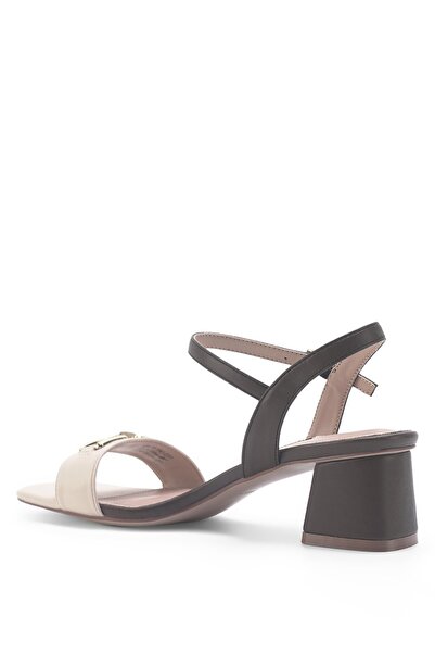 Nine West Nenni 3Fx Beige Women's Heeled Sandals