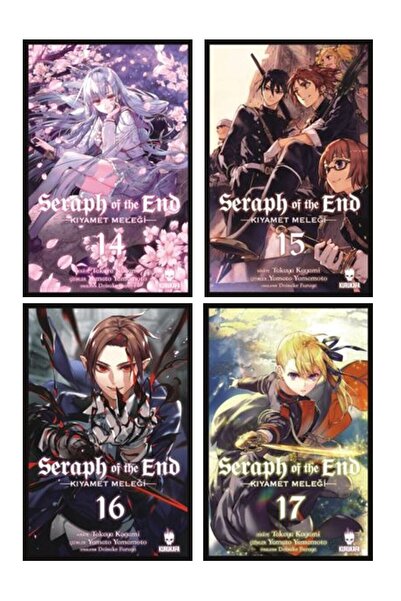 Kurukafa Yayınevi Seraph Of The End - Kıyamet Meleği - 4 Kitap Türkçe Manga S...