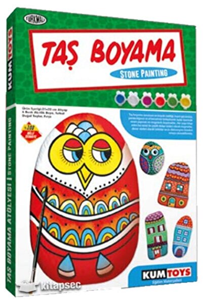 Redka Akıl Oyunları Kumtoys Taş Boyama Seti (stone Painting)