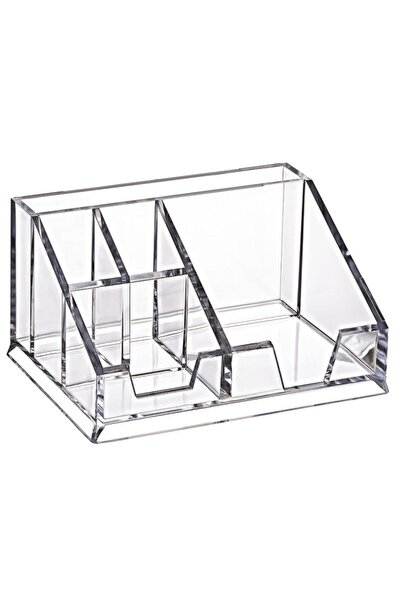 Ops KLM 208 حامل قلم منظم لسطح المكتب شفاف