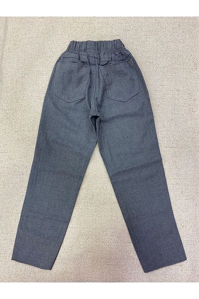 Nisu Tasarım WAIST COMPLETE ELASTIC FABRIC SCHOOL PANT