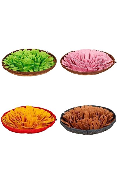 MUCAPET Köpek Yavaş Besleme Matı Mama Bulmaca Matı - Köpek Interaktif Oyuncağı Yeşil