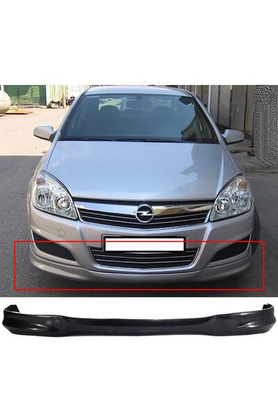 HasAkman Opel Astra H Uyumlu Ön Ek Makyajlı Kasa 2010 2011 2012 2013 Mat Siya...